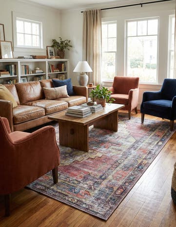 7' 3 x 10' Washable Maahru Rug
