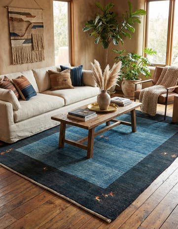 4' 9 x 6' 5 Gabbeh Shouli Rug