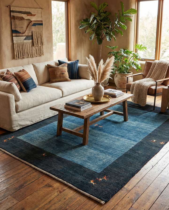 4' 9 x 6' 5 Gabbeh Shouli Rug
