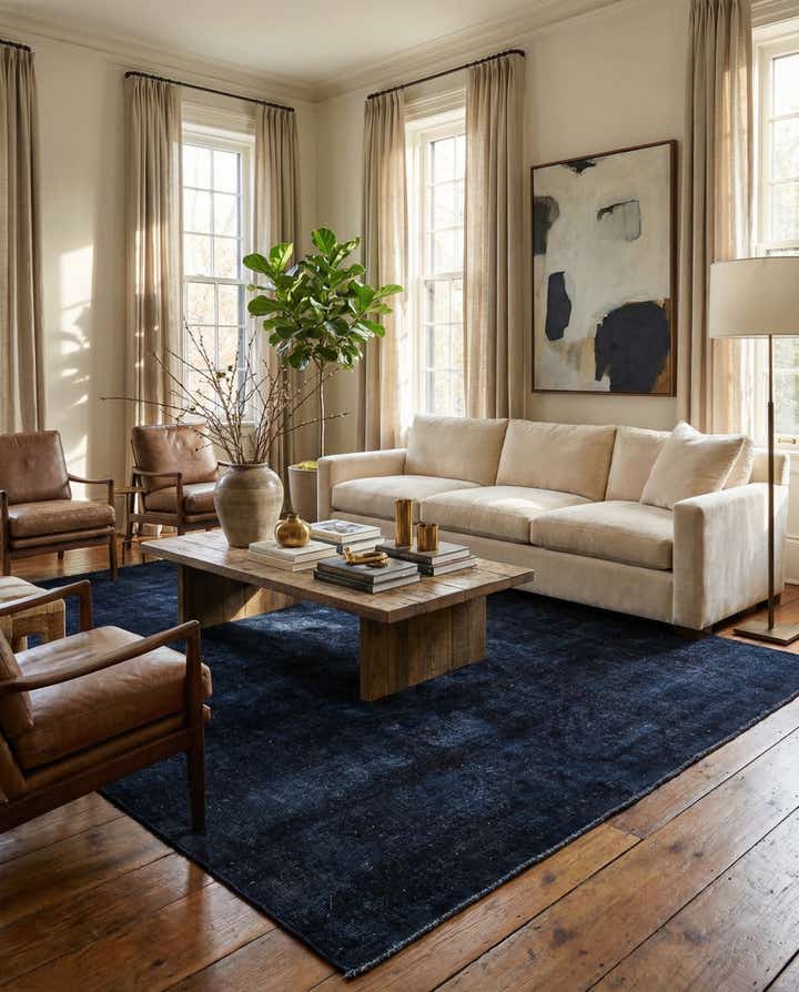 8' 1 x 10' 4 Hand Knotted Ultra Vintage Wool Rug