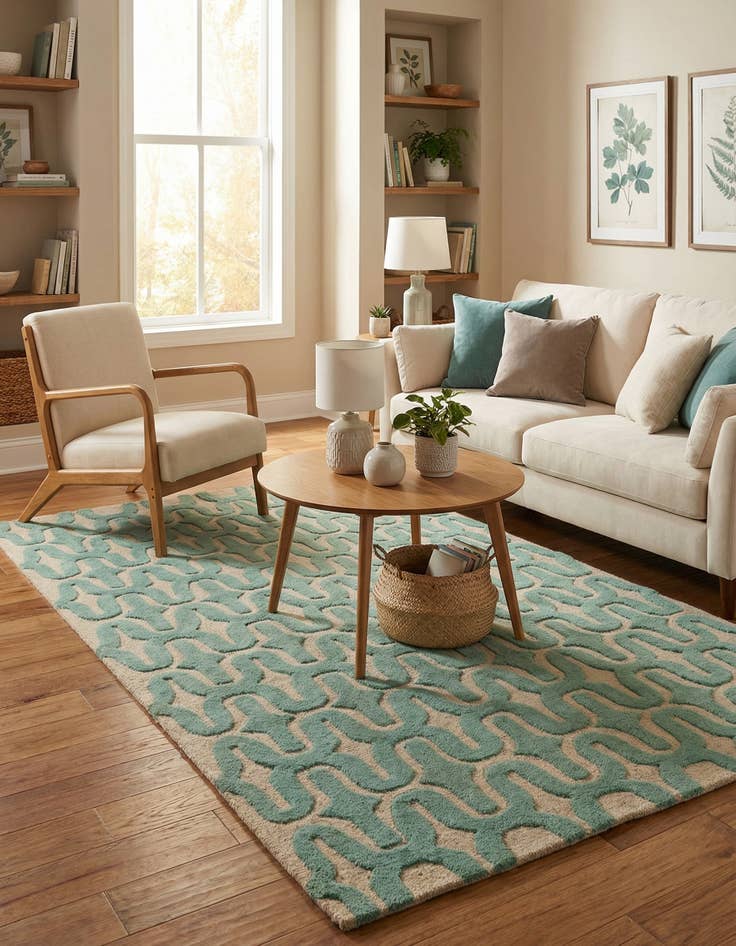 Detail image of 5' x 7' 5 Luna Rug