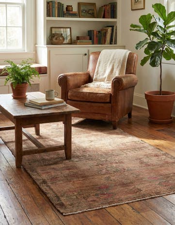 3' x 6' 8 Hand Knotted Ultra Vintage Persian Wool Runner Rug
