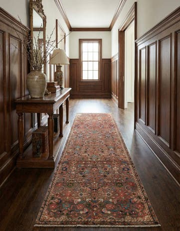 2' 6 x 9' Hamedan Runner Rug