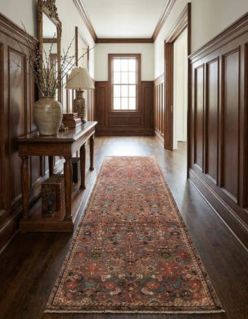 2' 6 x 9' Hamedan Runner Rug