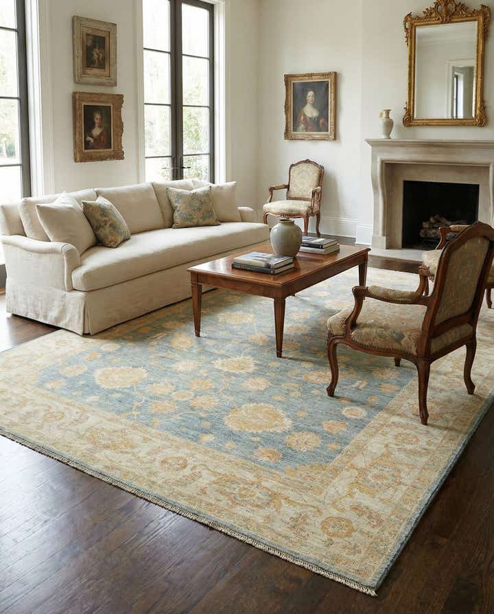 6' 7 x 9' 8 Ziegler Wool Rug