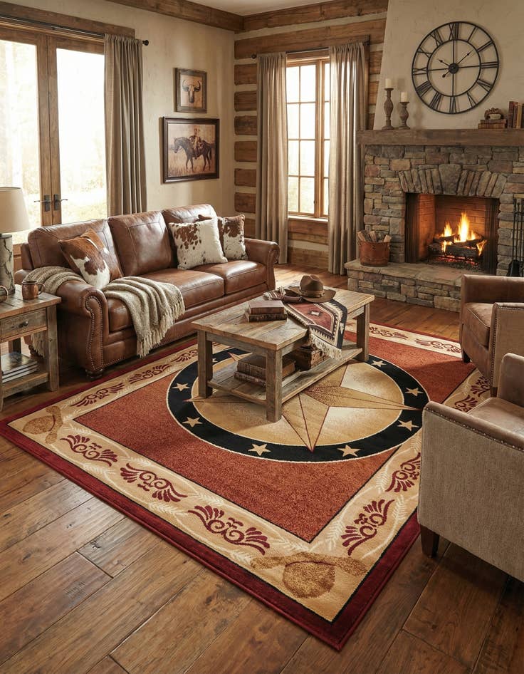 Detail image of 7' 10 x 10' Pioneer Rug