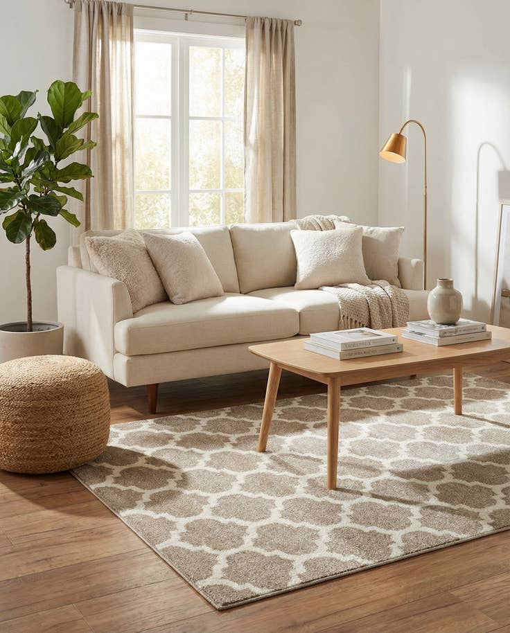 Detail image of 4' x 6' Lattice Rug