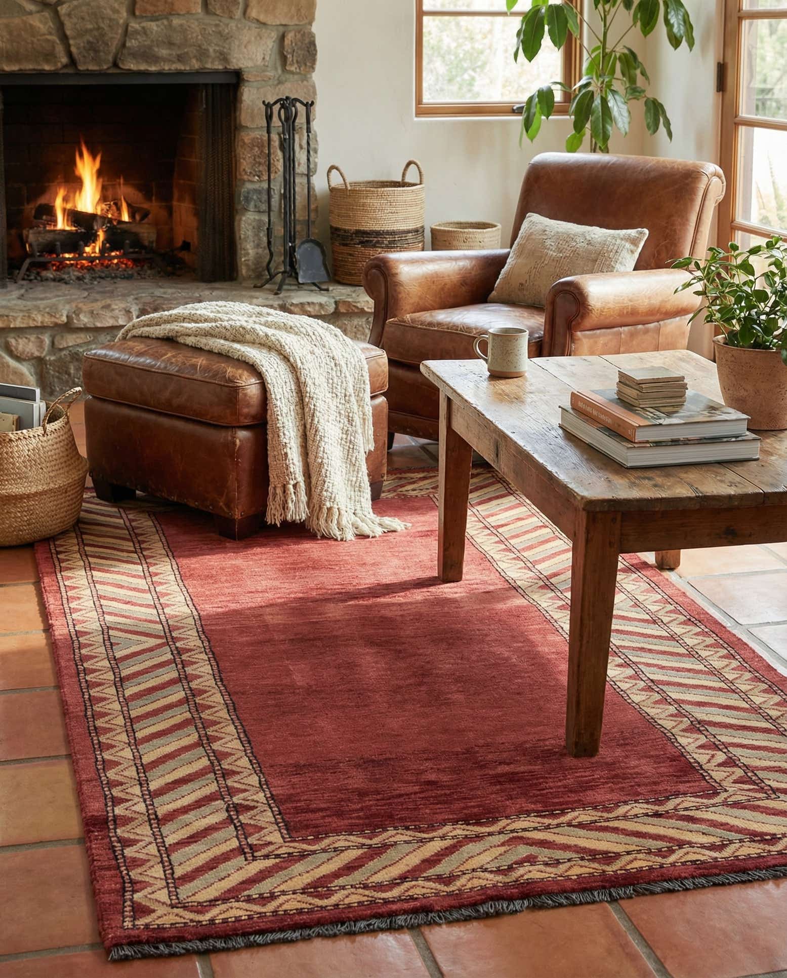 3' 2 x 5' 2 Hand Knotted Kashkuli Gabbeh Oriental Wool Rug