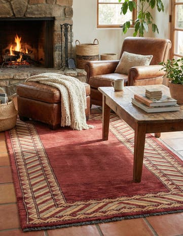 3' 2 x 5' 2 Hand Knotted Kashkuli Gabbeh Oriental Wool Rug