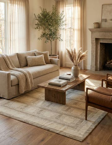 5' 2 x 6' 4 Hand Knotted Kashkuli Gabbeh Wool Rug