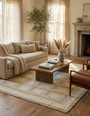 5' 2 x 6' 4 Hand Knotted Kashkuli Gabbeh Wool Rug