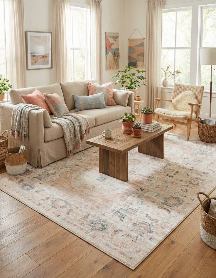 Detail image of 10' x 13' Madeline Vintage Rug