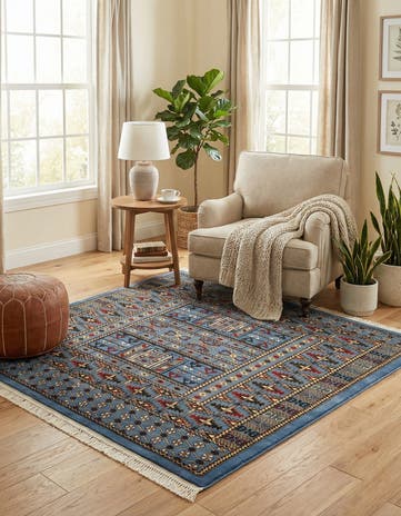 6' x 6' Bokhara Square Rug