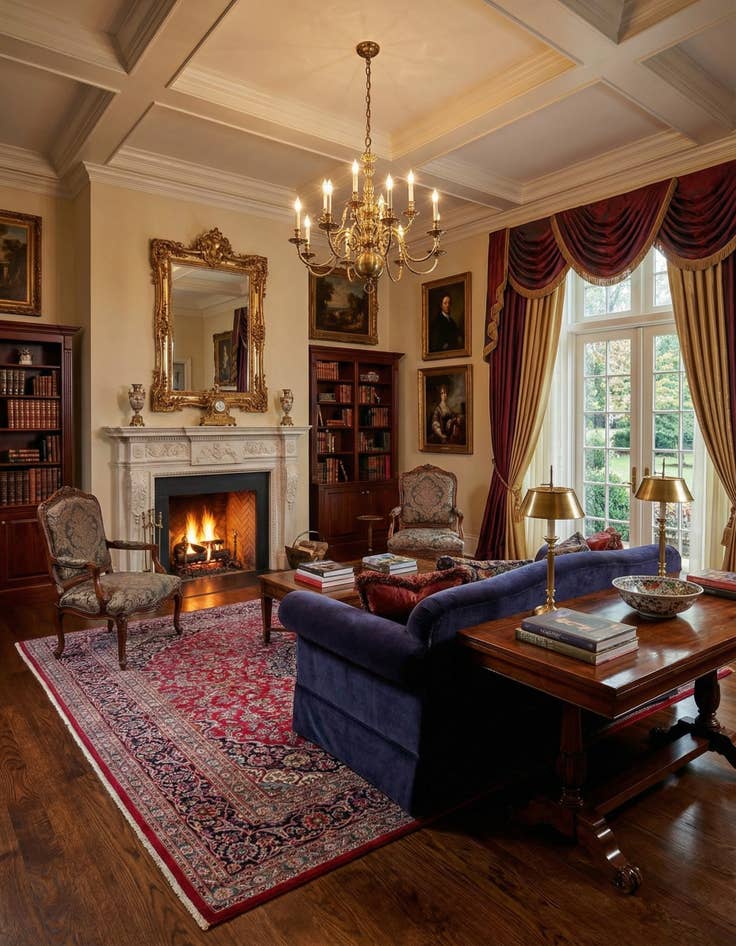 Detail image of  9' 9 x 12' 6  Hand Knotted Mashad Persian Wool Rug