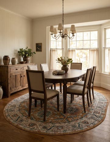 Mustard Yellow Nyla Oval Rug
