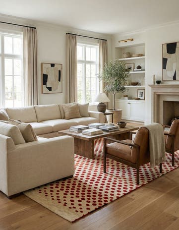 6' 6 x 9' 9 Hand Knotted Darya Wool Rug