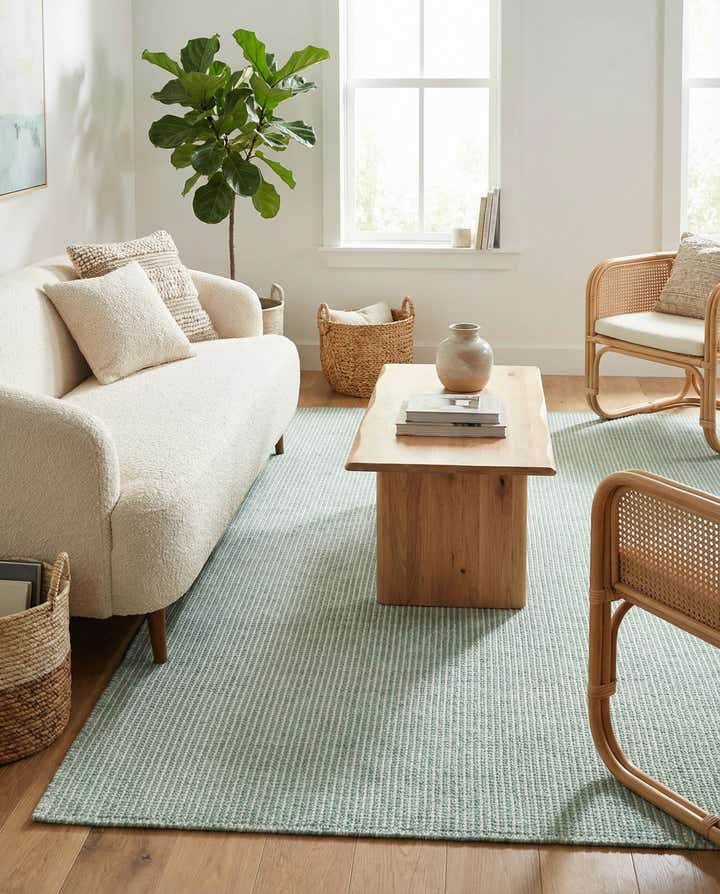 5' 1 x 8' Easy-Clean Jill Zarin Palm Springs Indoor / Outdoor Rug