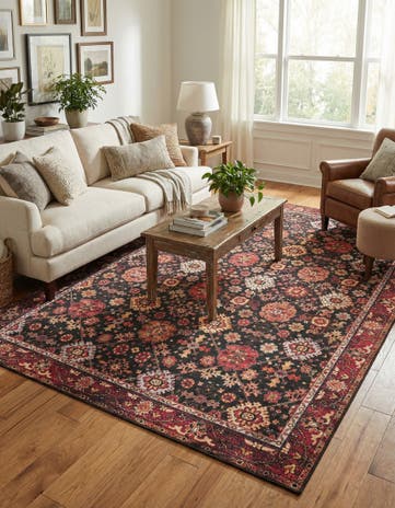 8' 4 x 12' Washable Timeless Rug