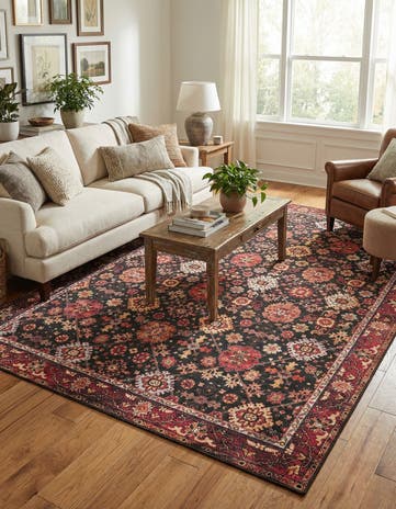 8' 4 x 12' Washable Timeless Rug