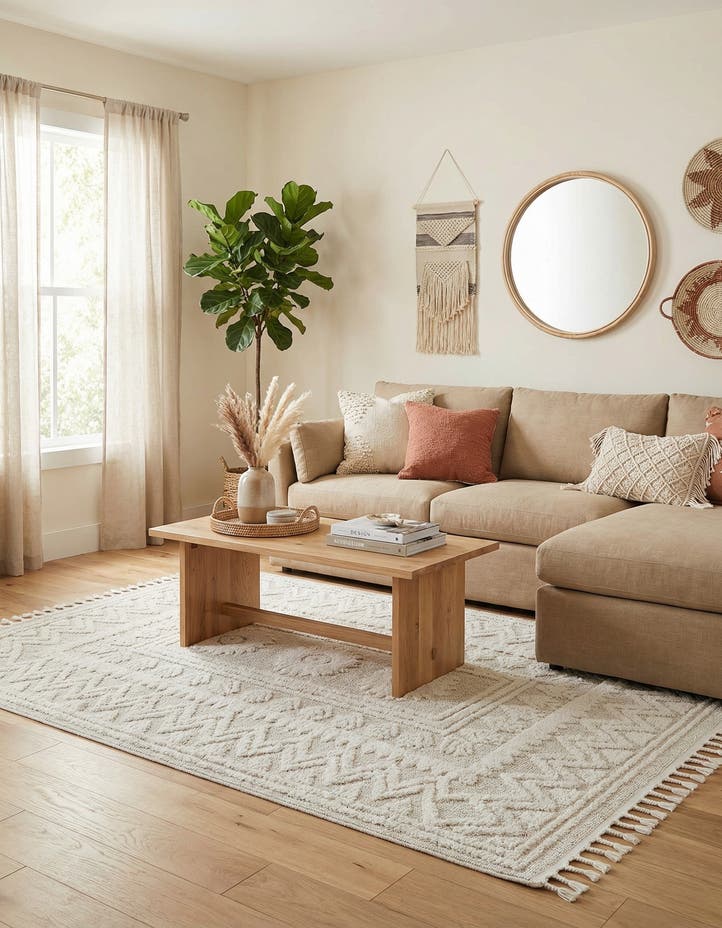 5' 3 x 8' Boho Rug