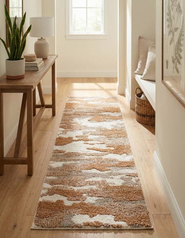 2' x 6' Sepia Runner Rug