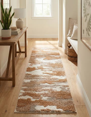 2' x 6' Sepia Runner Rug