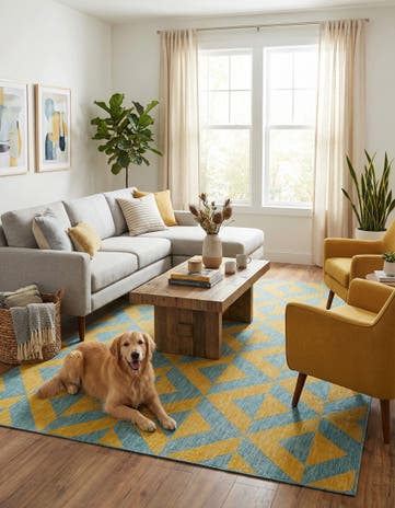7' 10 x 10' Easy-Clean Jill Zarin Napa Indoor / Outdoor Rug
