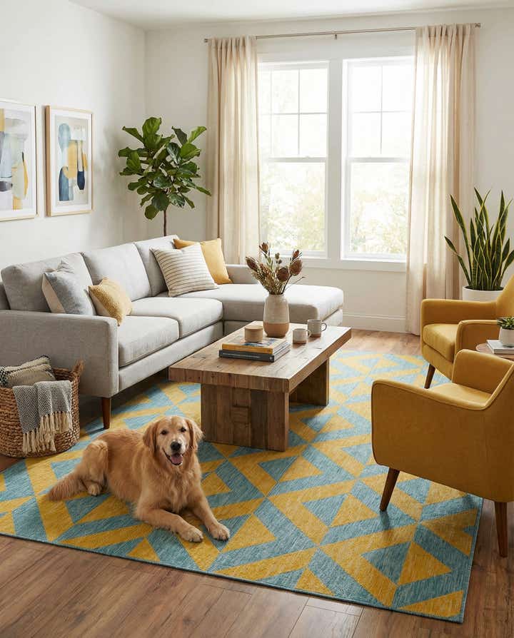 7' 10 x 10' Easy-Clean Jill Zarin Napa Indoor / Outdoor Rug