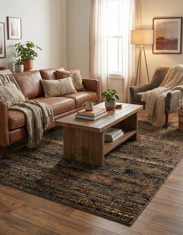 5' 3 x 7' Saturn Rug