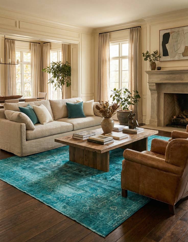 Detail image of 9' 2 x 12' 4  Hand Knotted Ultra Vintage Persian Wool Rug