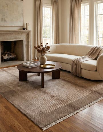 5' 7 x 7' 10 Hand Knotted Darya Wool Rug