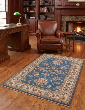3' 6 x 5' 3 Hand Knotted Ziegler Rug