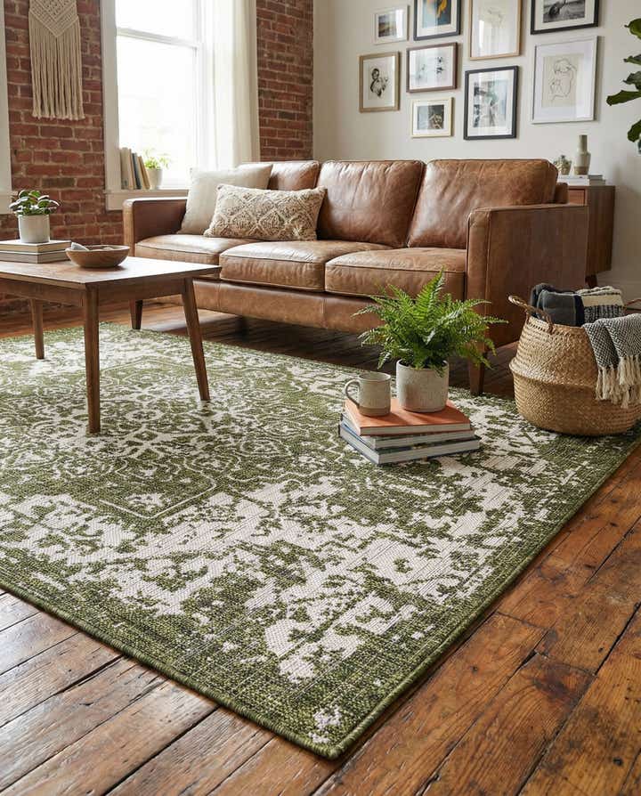 4' x 6' Easy-Clean Jill Zarin Dubai Indoor / Outdoor Rug