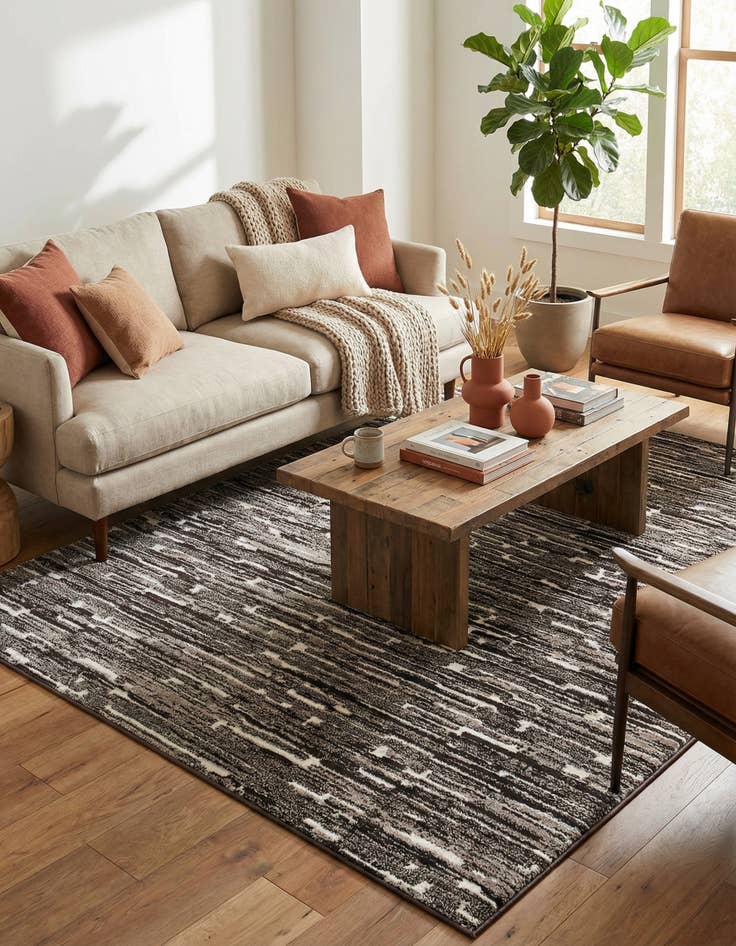 Detail image of 9' x 12' Sepia Rug