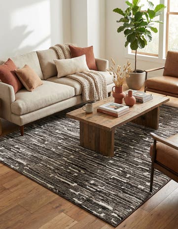 9' x 12' Sepia Rug