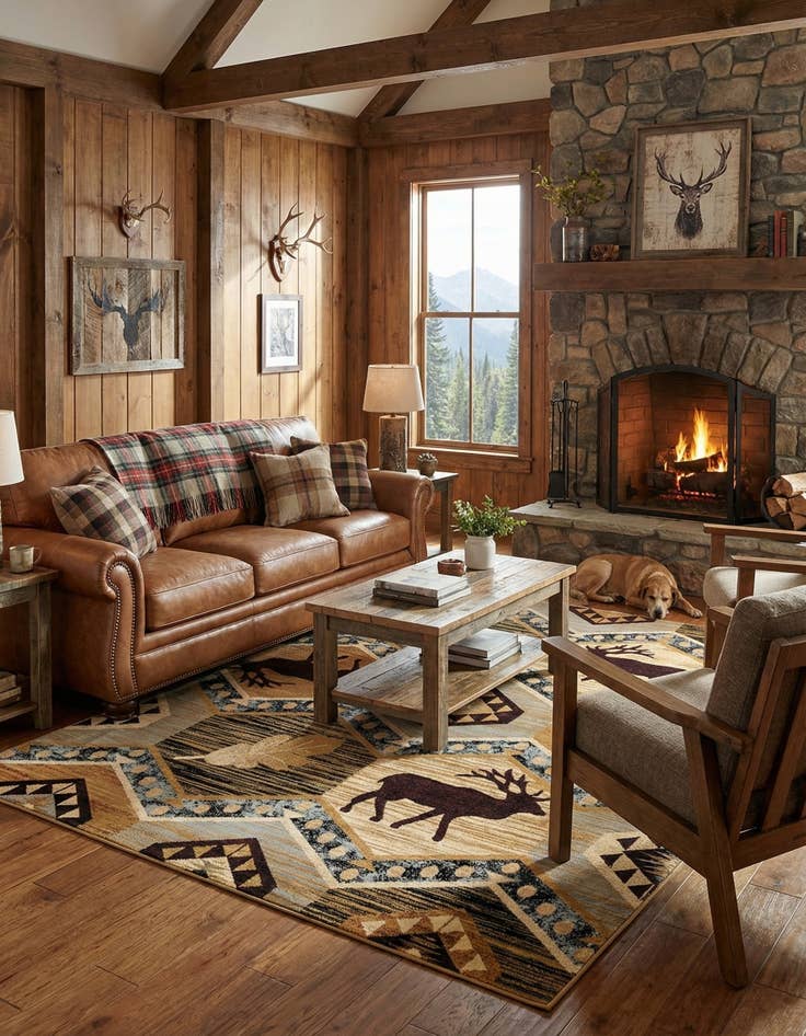 Detail image of 9' x 12' Pioneer Rug