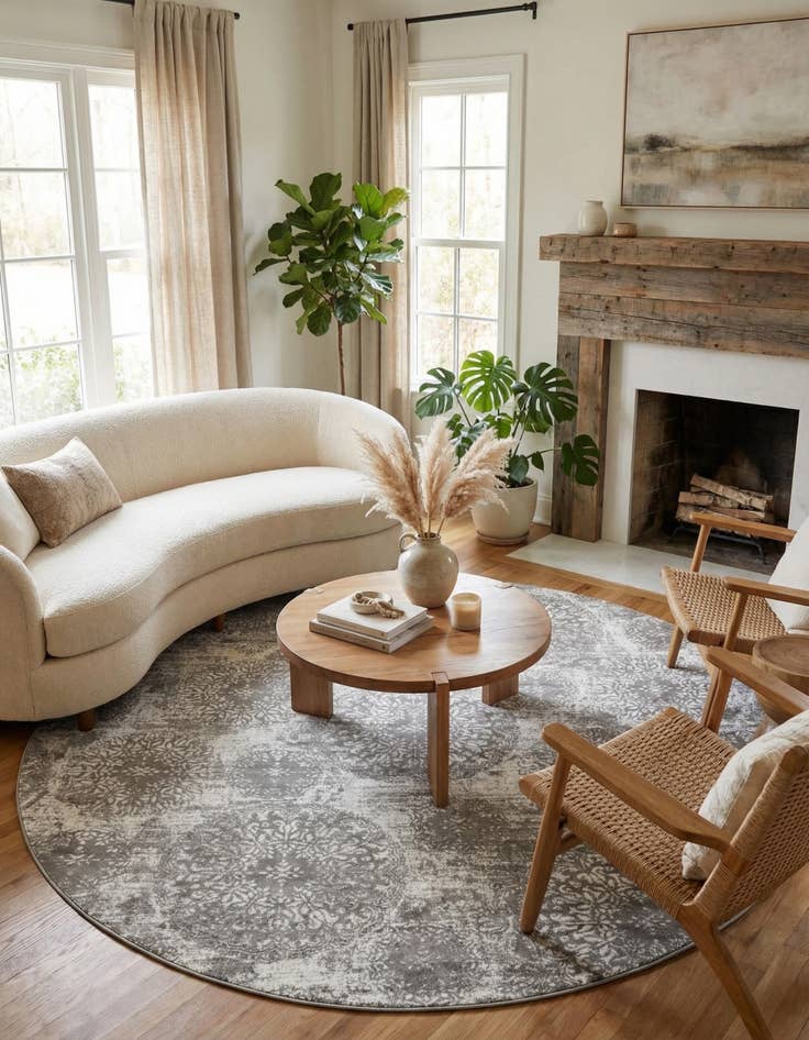 Detail image of  12' x 12' Monte Carlo Round Rug