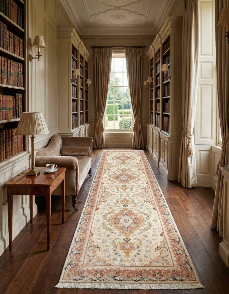 Detail image of 2' 9 x 11' 2 Tabriz Runner Rug