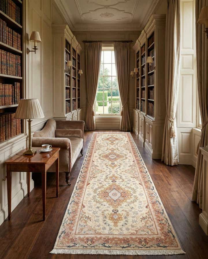 2' 9 x 11' 2 Tabriz Runner Rug