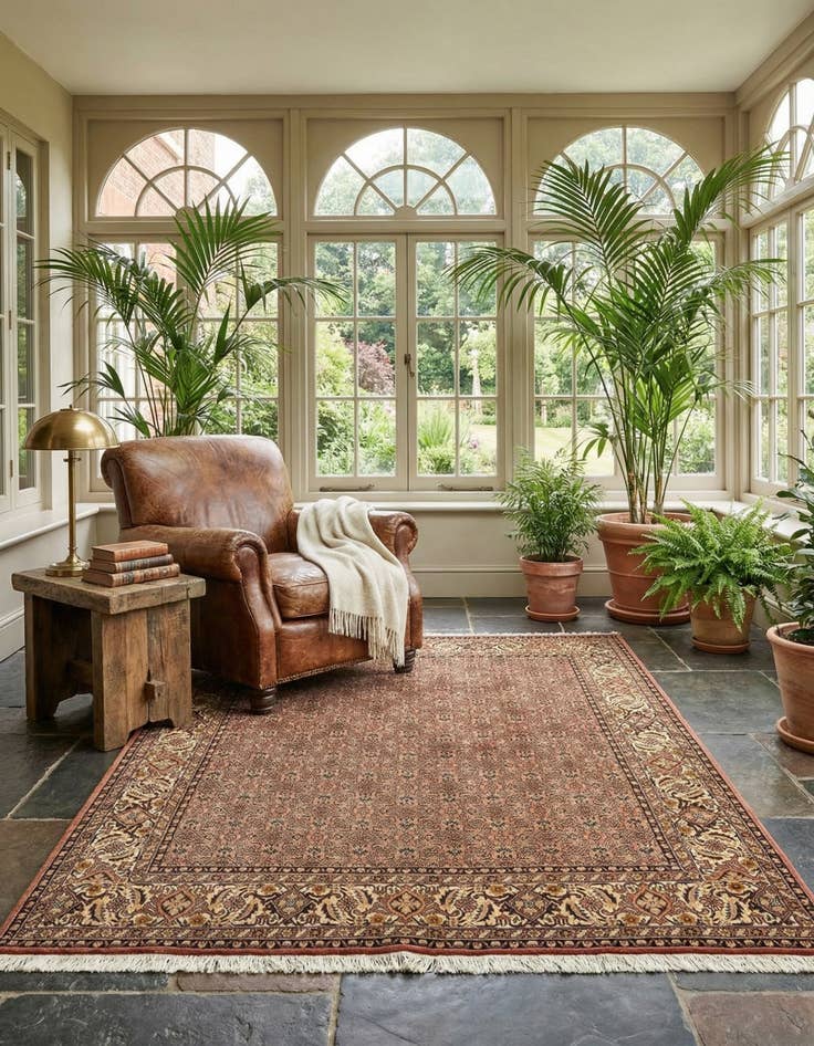 Detail image of 5' 9 x 8' 5 Bidjar Wool Rug