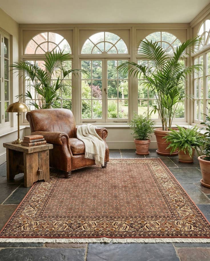 Detail image of 5' 9 x 8' 5 Bidjar Wool Rug