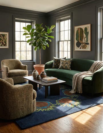 7' 6 x 7' 7 Luna Square Rug