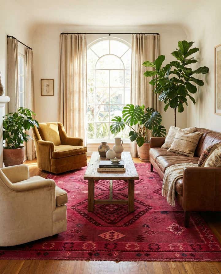 6' 4 x 10' Hand Knotted Darya Rug