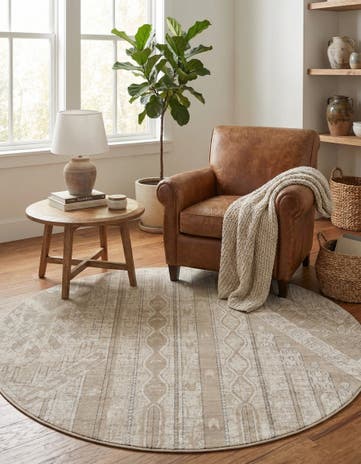 7' 10 x 7' 10 Oregon Round Rug