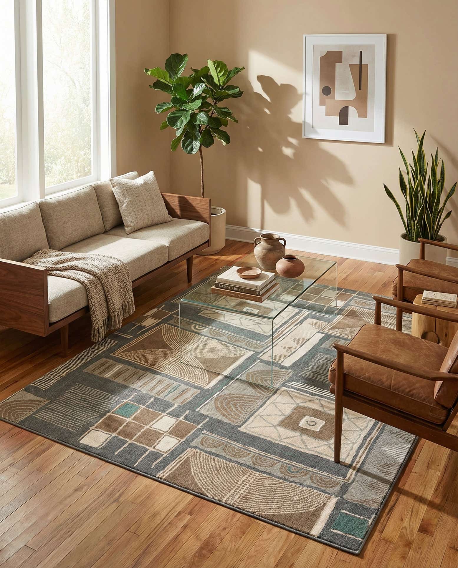 7' 10 x 7' 10 Safari Square Rug