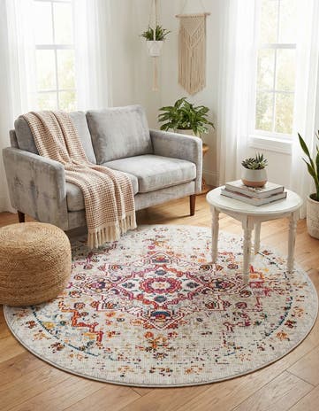 4' x 4' Amulet Round Rug