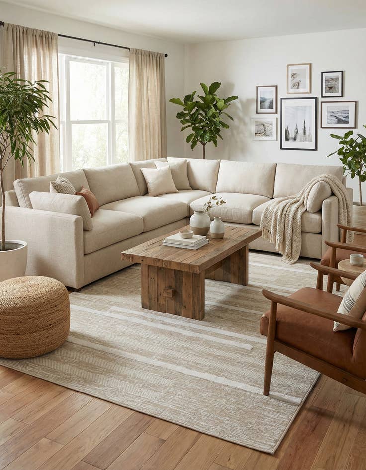 Detail image of  9' 10 x 14' Abbey Rug