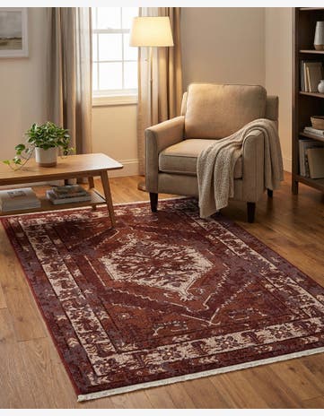 4' x 6' Nain Design Rug