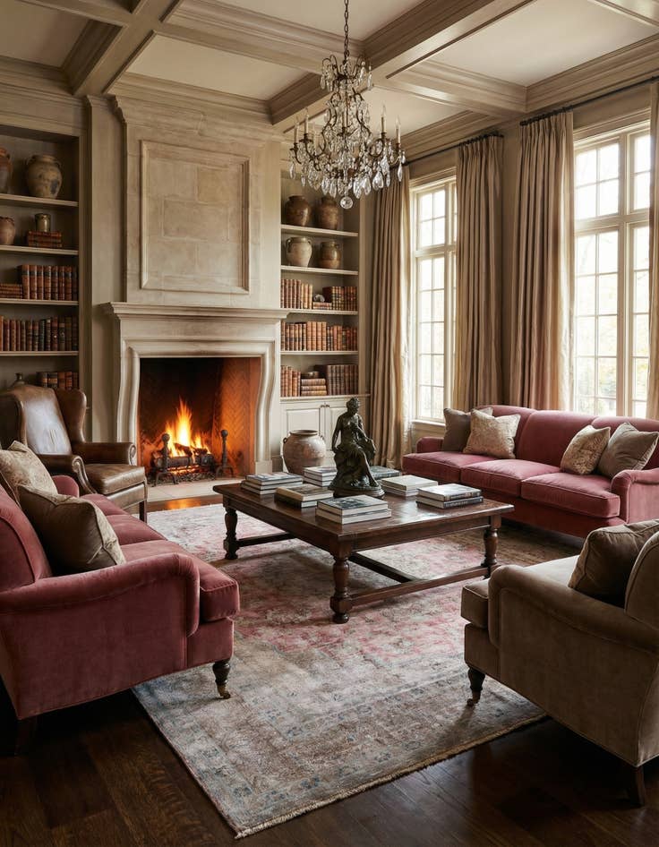 Detail image of 9' 6 x 12' 1 Vintage Royal Wool Rug