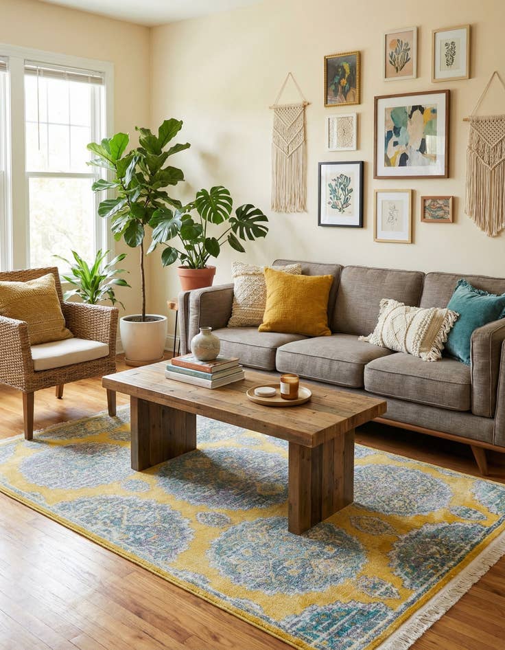 Detail image of 4' 3 x 6' Paragon Rug